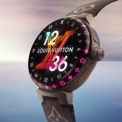 tambour horizon light up watch.